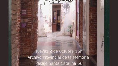 Proyecto performático Alegoría del ahí A cerca del ahí de nuestras penas, y cómo reparamos en resistencia