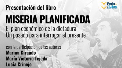 Presentación de la cartilla “Miseria planificada"