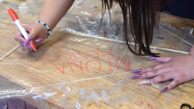 "Plaza de Banderas" en construcción