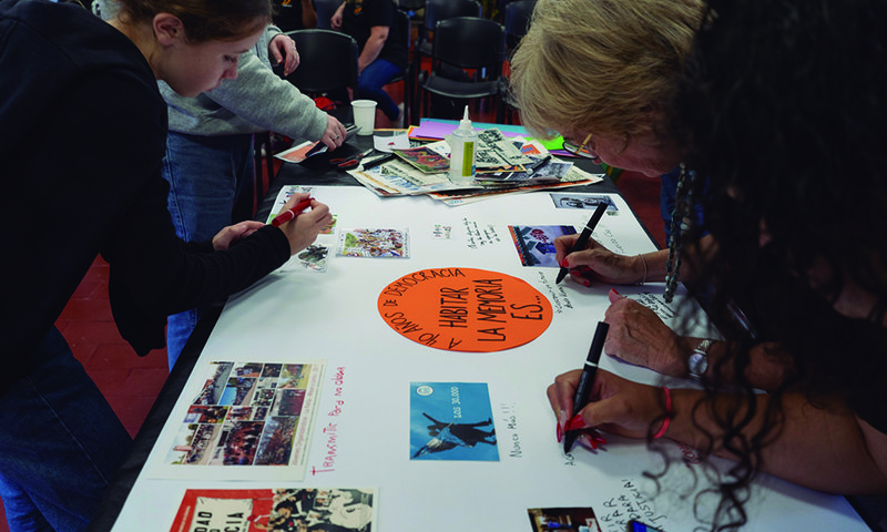 "A 40 años de lucha por la democracia seguimos habitando la Memoria". Presentamos el proyecto de entrevistas con sobrevivientes del CCDTyE La Perla.