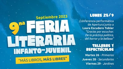 9na Feria Literaria Infanto-Juvenil  “Más Libros, Más Libres”