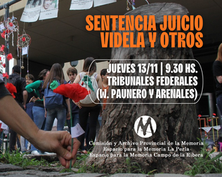 Finaliza el 19º juicio por delitos de lesa humanidad en Córdoba