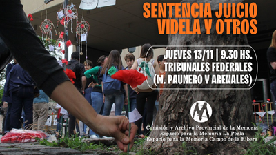 Finaliza el 19º juicio por delitos de lesa humanidad en Córdoba