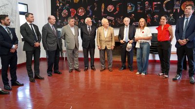 Visita a La Perla de los jueces del Juicio a las Juntas Militares.