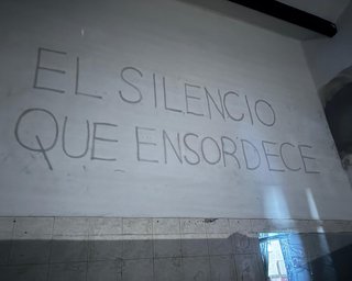 "El silencio ensordecedor"  y "El ruido que aplaca el sentido"